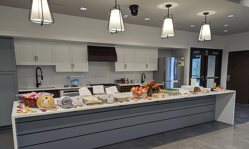 Kitchen in New Education Center | St. Charles Park District