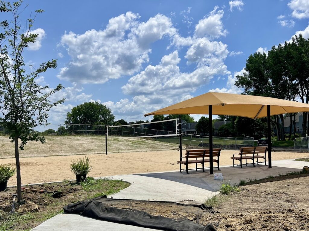 Sand Volleyball Court at Fox Chase Park