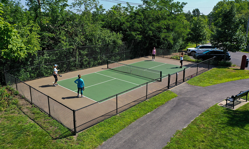 Belgium Town Park Pickleball Court