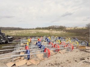 Baskets to be installed