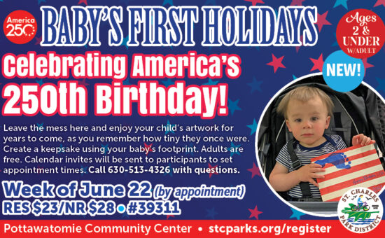 Baby's First July 4th Holiday Keepsake Promo
