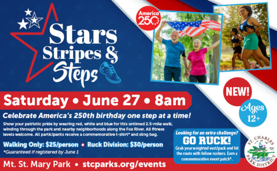 Stars, Stripes & Steps Event Promo