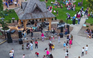 Summer Concerts Aerial Overview Summer Concerts Aerial Overview