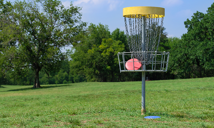 Disc golf basket