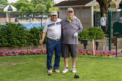 Seniors Golfing
